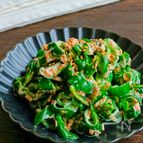 あると嬉しいお手軽副菜♪ピーマンのおかかぽん酢マヨ和え