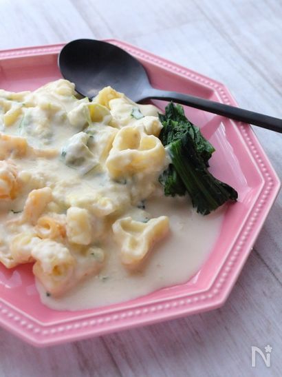 バレンタインにもお勧め！SPとほうれん草のフライパングラタン