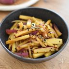 味の決め手はマヨ！シンプルにおいしいさつまいものきんぴら