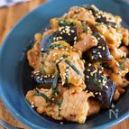 ご飯もお酒もすすむ♪『豚こまとなすの大葉にんにく醤油炒め』