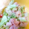 chachaの作ってみた!投稿(サイゼリヤ風!小エビのサラダ)
