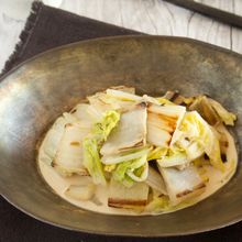 コクうま!焼き白菜のクリーム煮