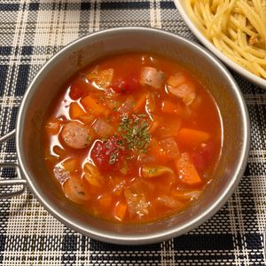 りっぺの作ってみた!投稿(【お野菜たっぷりミネストローネ】具だくさんヘルシー♪)