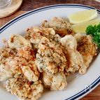 ささみでヘルシー♪鶏ささみのレモンバジルから揚げ
