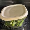 冷凍OK！いんげんとちくわのおかか和えの工程1