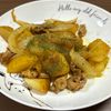 1313188の作ってみた!投稿(無水で味染み♡豚こま肉で！カレー肉じゃが)