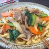 やみつき♪【にんにくみそ焼きうどん】
