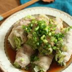 レンチンで完結！メインのおかずになる「野菜の豚巻き」