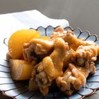 手羽元と大根の甘辛煮 大根別茹で不要