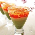 おたふく豆と昆布白だしde春のゼリー寄せ