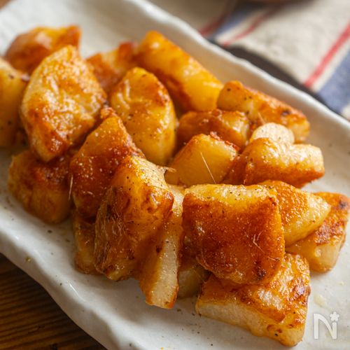 長芋の甘辛チーズ【おつまみ感覚でパクパクいける♪】
