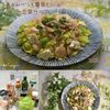 クラ蔵の作ってみた!投稿(春キャベツとまいたけとえびの豆腐サラダ【みそドレッシングで】)