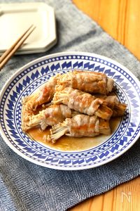 えのきの肉巻き　柚子胡椒風味