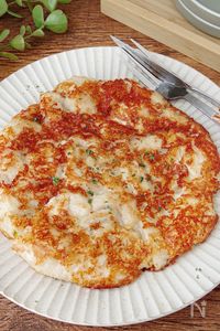 【どーん！と大きい鶏むねチーズ塩焼き】ボリュームたっぷり！
