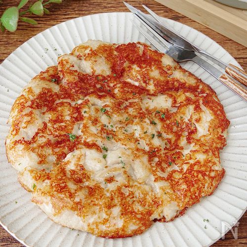 【どーん!と大きい鶏むねチーズ塩焼き】ボリュームたっぷり!