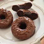ホケミで簡単♪揚げないチョコドーナツ