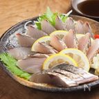 サワラのさばき方、炙り刺身