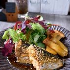 ＼お酢でさっぱり／サバとエリンギのさっぱり照り焼き