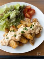 『鶏胸肉で。揚げないチキン南蛮』＃ヘルシー＃お弁当