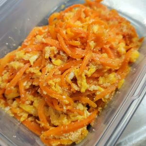 ヴェルの作ってみた!投稿(明太子好きにはたまらない♪激うま♪明太にんじんしりしり♪)