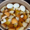 【子供爆食♪大根とさつま揚げの醤油バター煮】煮物おかずの工程1