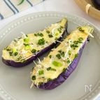 【なす消費】とろとろ茄子ピザ♪～カリカリしらすチーズ～