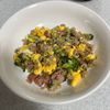 青リンゴの作ってみた!投稿(ツナとブロッコリーのオートミールチャーハン)