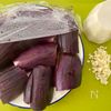 【なすと豚肉の旨ダレみぞれ炒め煮】おろしたっぷりのタレが絶品の下準備