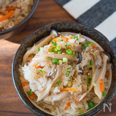 ツナの旨味凝縮!中華風炊き込みご飯
