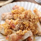 ネギだれでご飯とまらん！【豚巻きなす】