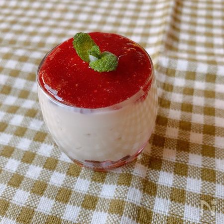 ゼラチン不要 美腸 簡単 水切りヨーグルトのレアチーズ風 By 山本知美 レシピサイト Nadia ナディア プロの料理家のおいしいレシピ