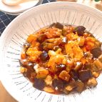 丼にしても美味しい・子供も喜ぶ♡なすとふわたまチリソース