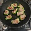 満足おかず!焼肉のたれで♪ピーマンの豚こま詰めの工程6