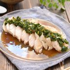【イライラばいばい】ニラたっぷりのやわらかよだれ鶏