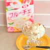 クリームチーズケーキ風フルーチェアイス