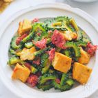 『コンビーフゴーヤチャンプルー』苦さ控えめ＆豆腐水切り不要