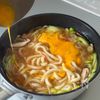 ねぎカニカマあんかけうどんの工程4