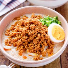 【冷やし担々カレーうどん】子供も大人も！これはハマる！