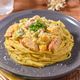 かぼちゃのカレークリームパスタ│ワンパンでほっこりパスタ