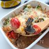 焼くまで3分!鯖缶とトマトのおかかチーズ焼き