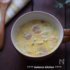 時短！栄養満点朝ごはんに！野菜たっぷりカレーミルクスープ