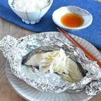 かれい灰干のホイル焼き