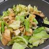 春キャベツと厚揚げの肉味噌炒め【鶏ひき肉でヘルシー】の工程6