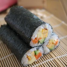 【節分に!】簡単♪サーモンのサラダ恵方巻き