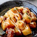 150円で作れる！ちく厚揚げの甘酢マヨ
