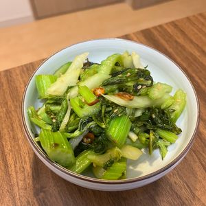 金の作ってみた!投稿(【5分de完成】葉まで旨し♪セロリのうま塩きんぴら♪)