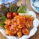 【しっとり♡︎むね肉の鶏ねぎチリ】簡単/節約/時短レシピ