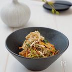 簡単ヘルシー＊切干大根と三つ葉のごま酢和え