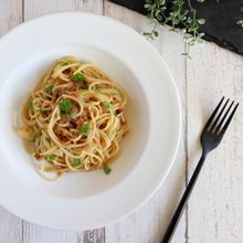 【簡単！】玉ねぎとアンチョビのパスタ