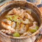 【豚こまネギの旨塩スープ】旨味たっぷり♡